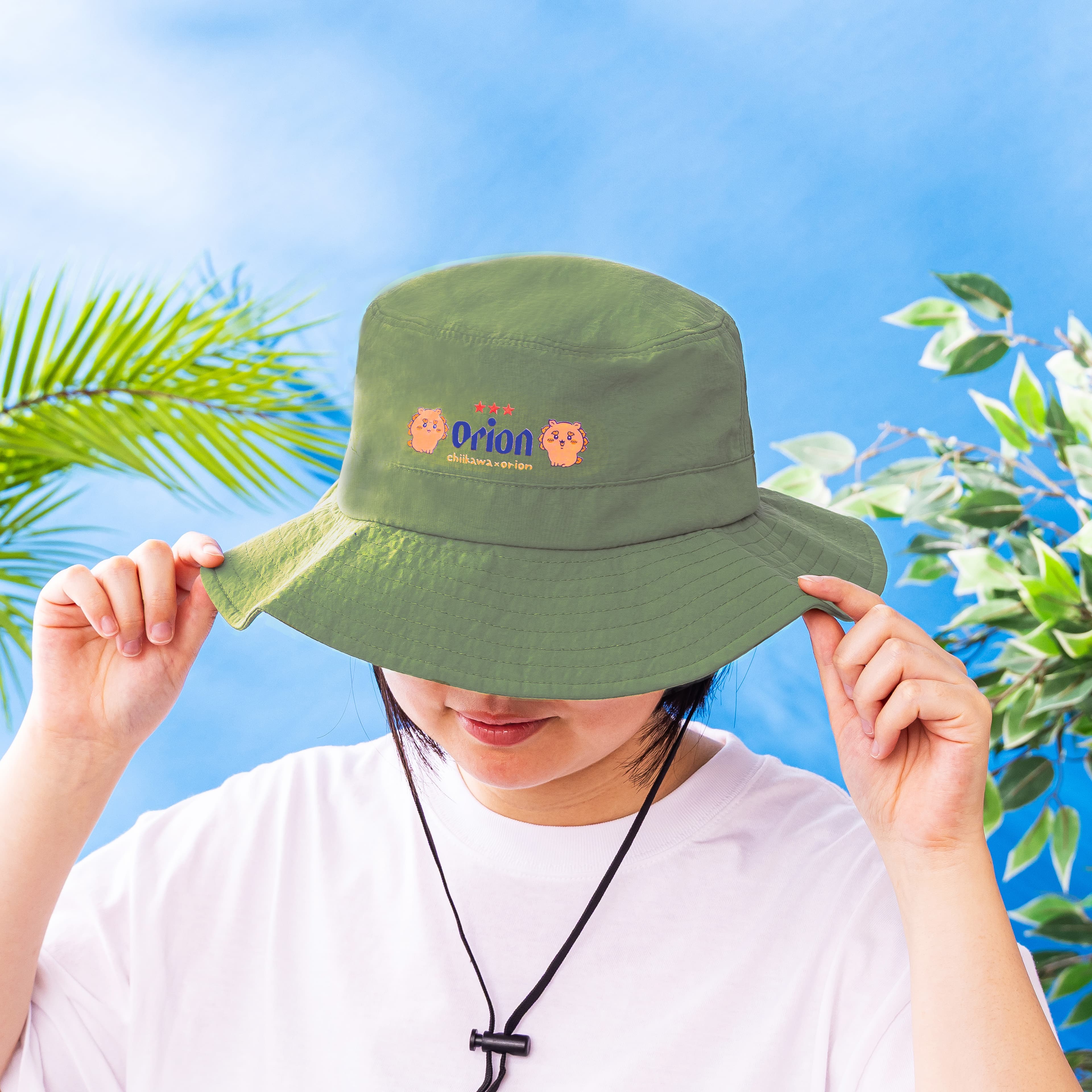 Chiikawa x Orion Beer "Shisa no Omiyage-yasan" collaboration goods